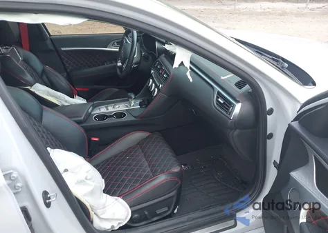 2022 Genesis G70 3.3T Sport Awd из США, поврежденный, VIN KMTG54TEXNU083596